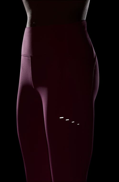 Nike Swift High-waisted Pocket 7/8 Running Leggings In Pink