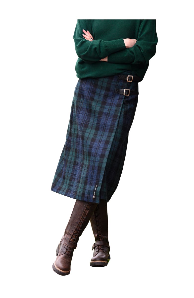 Celtic & Co. Midi Celt Kilt, Main, color, Cairngorm Black Watch