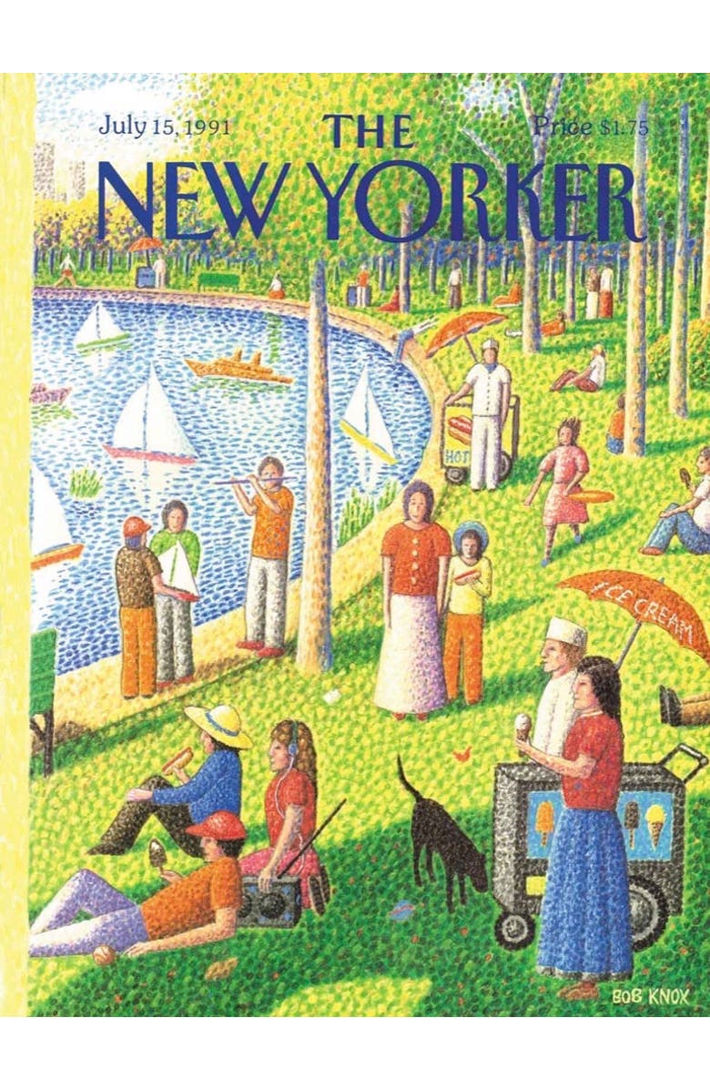 NEW YORK PUZZLE COMPANY Sunday Afternoon in Central Park 1000 Piece Puzzle, Alternate, color, NO COLOR
