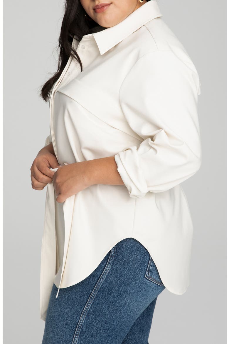Safari Utility Belted Tunic, Alternate, color, BONE