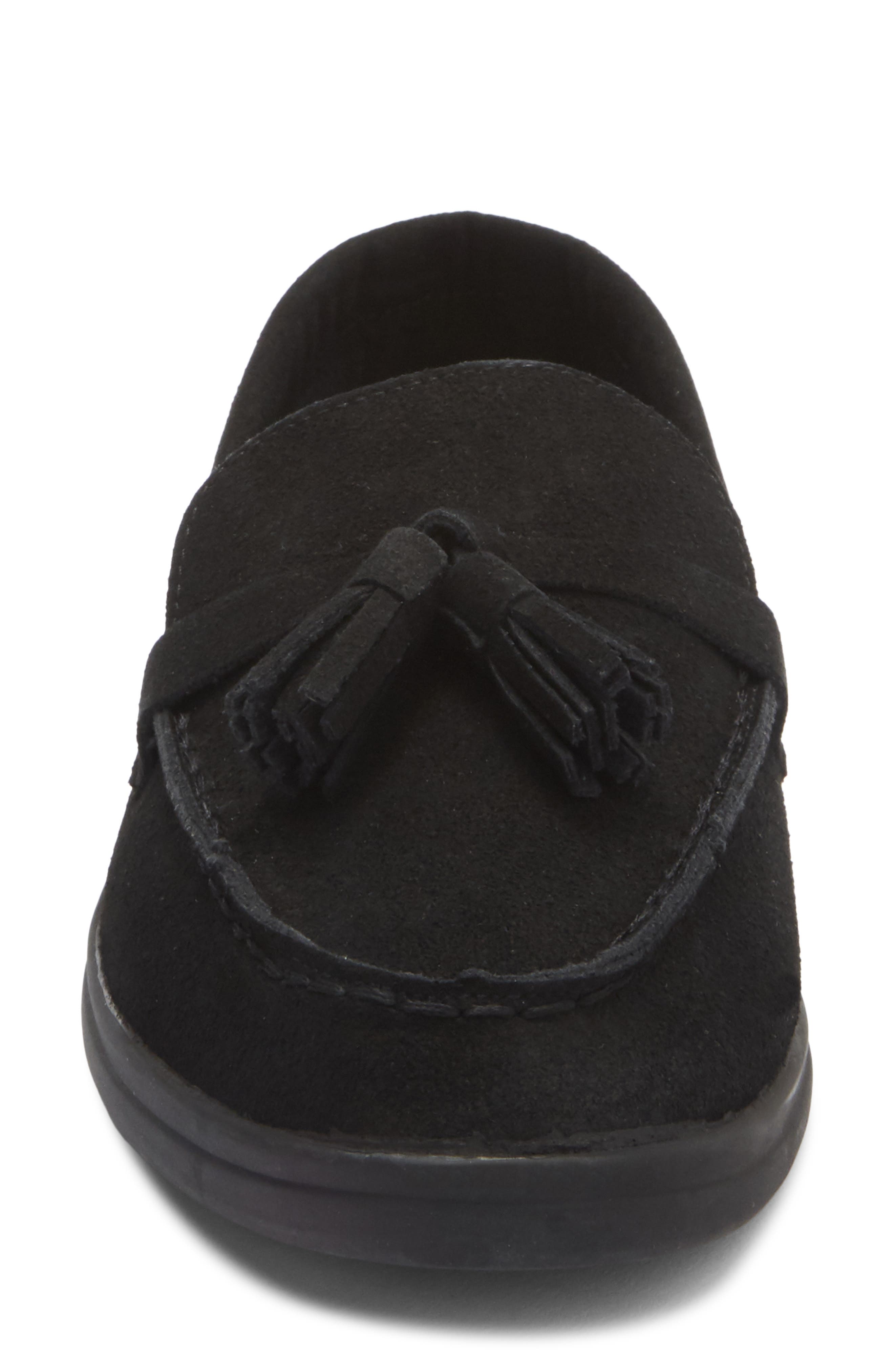 Rebecca Allen Canopy Tassel Loafer, Alternate, color, Black