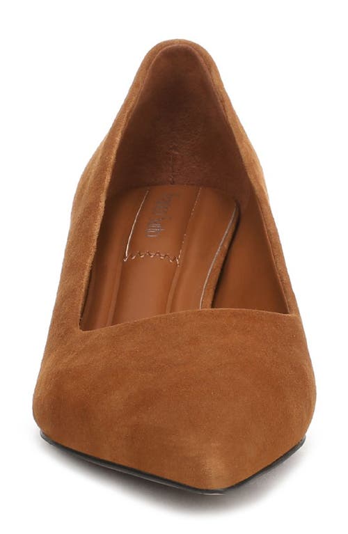 Franco Sarto Racer Pointed Toe Pump In Brown