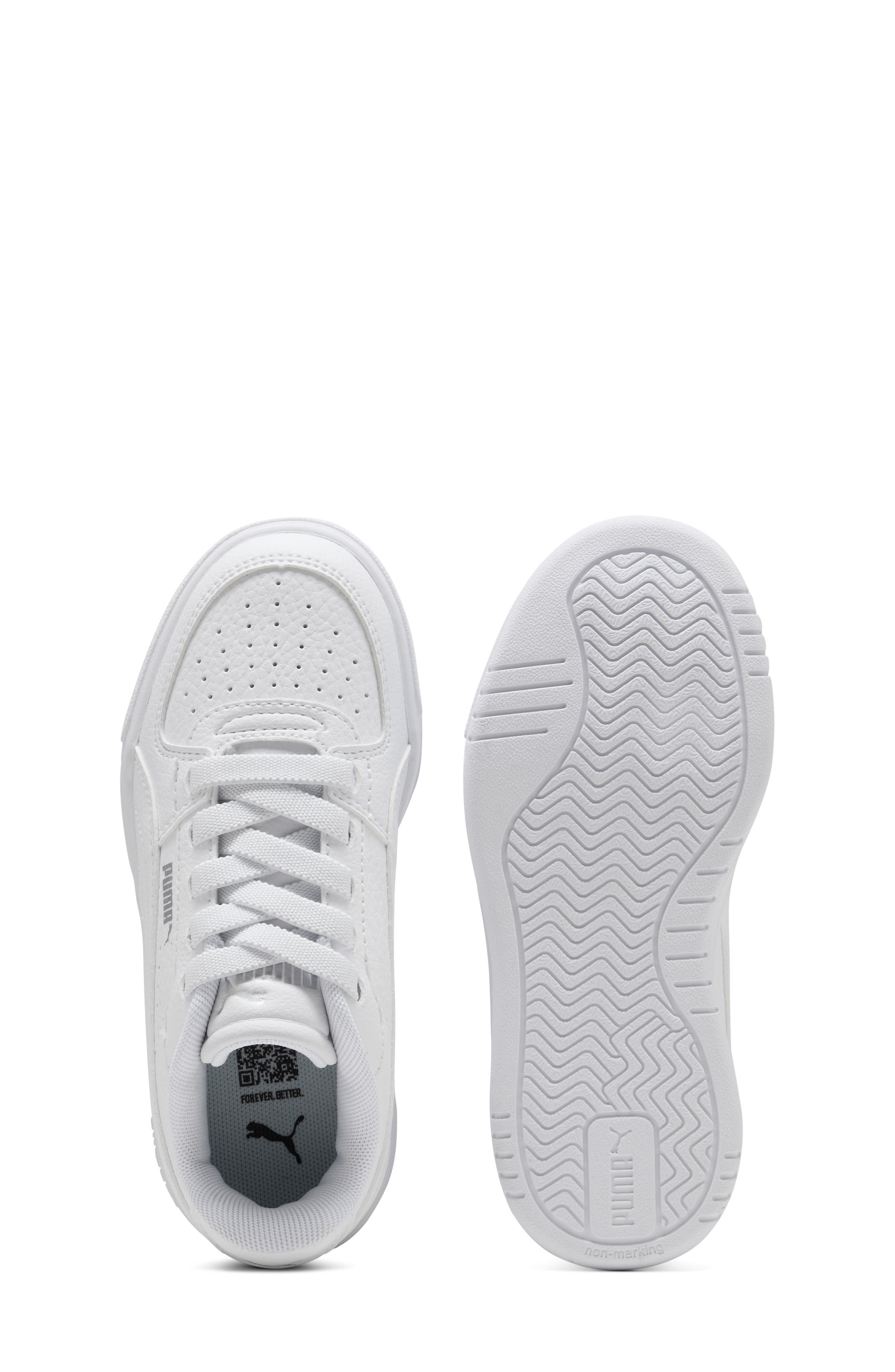 PUMA Kids' Caven III Sneaker, Alternate, color, Puma White-Puma Silver