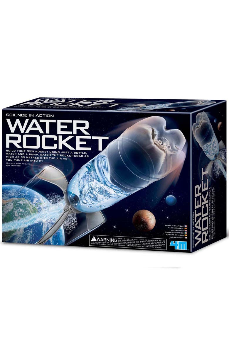 Science In Action Water Rocket Bottle Launcher Kit, Main, color, Multicolored