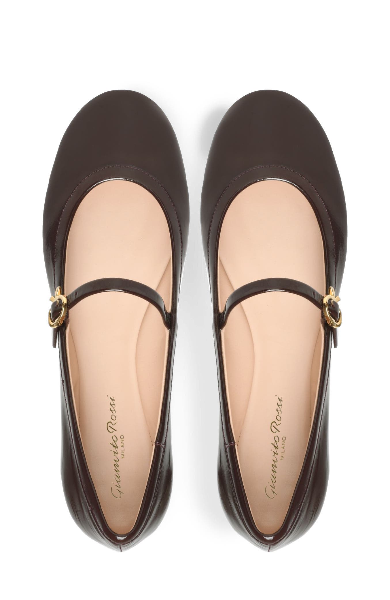 Carla Ballerinas, Alternate, color, Burgundy Nappa