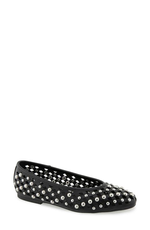 Delta Studded Flat (Women)