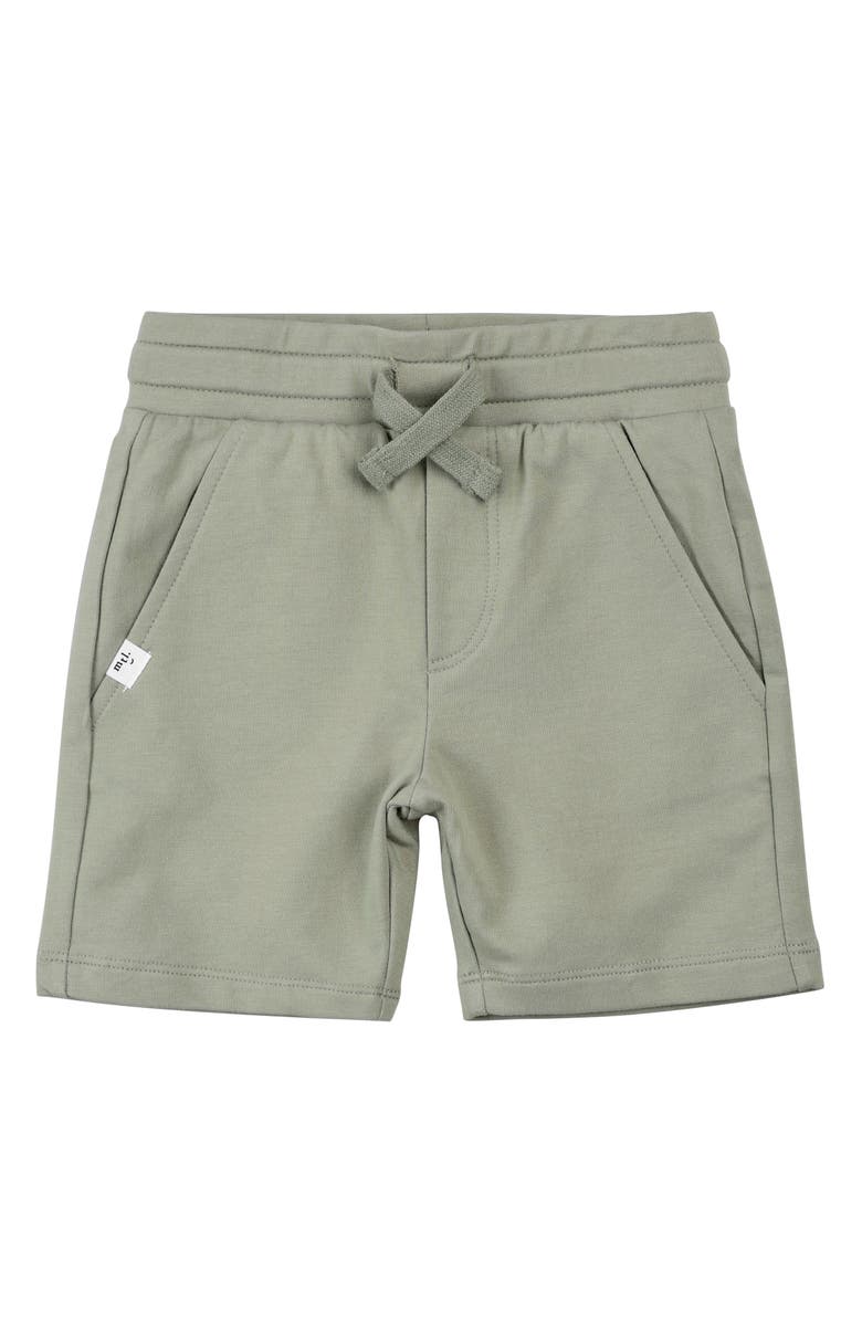 MILES THE LABEL Sage Shirt & Shorts Set, Alternate, color, Dusty Green