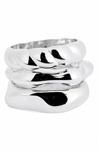 3-Pack Metal Bangles