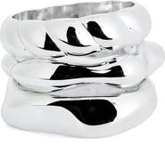 NATASHA 3-Pack Metal Bangles