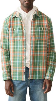 Faherty The Surf Organic Cotton Flannel Button-Up Shirt