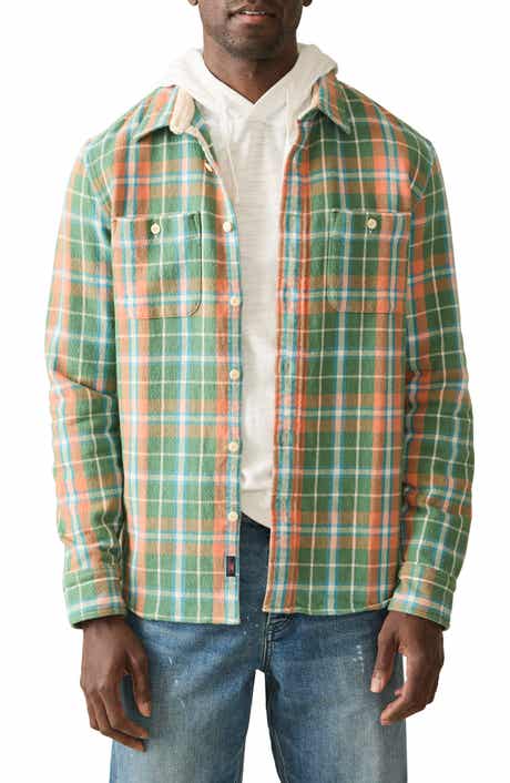 Faherty The Surf Organic Cotton Flannel Button-Up Shirt