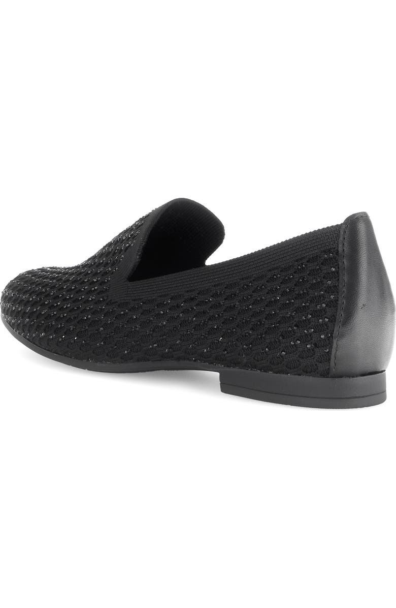 Gabor Rhinestone Knit Loafer, Alternate, color,