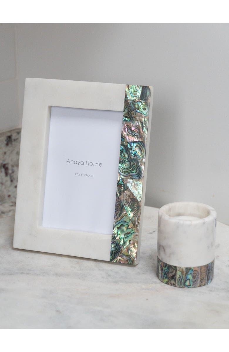 Anaya Rainbow Pearl Marble Picture Frames, Alternate, color,