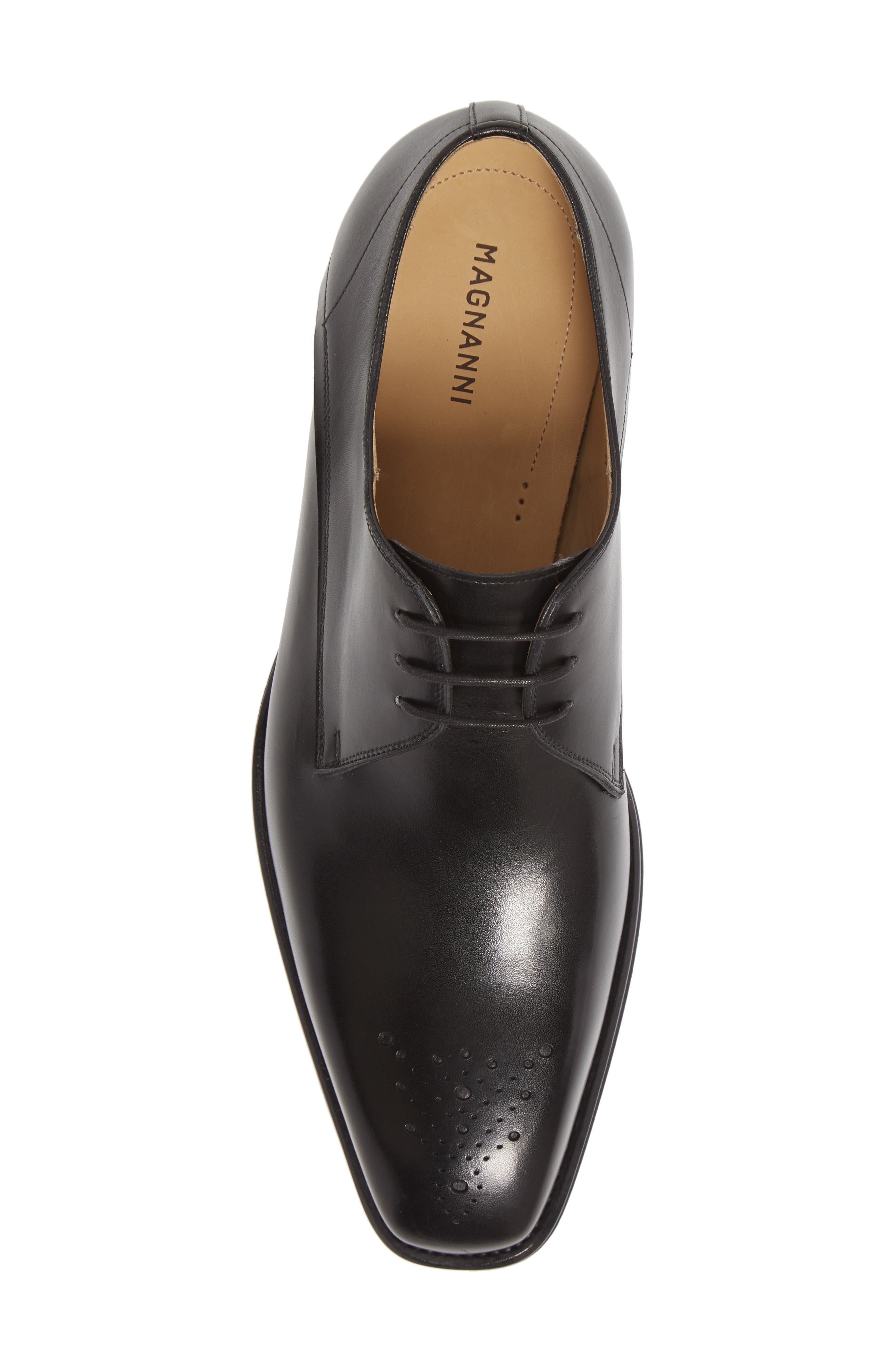 Magnanni Merrion Medallion Toe Derby, Alternate, color, 