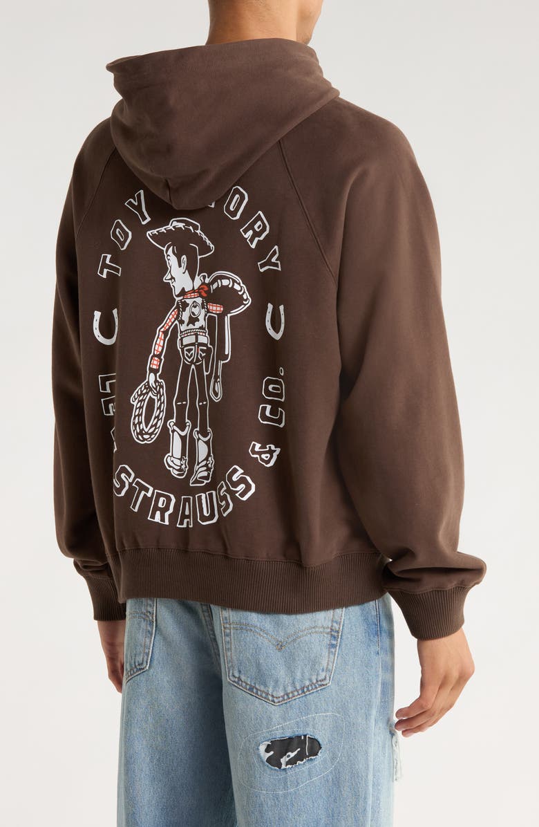 Levi's<sup>®</sup> x Disney Pixar<sup>®</sup> Toy Story Fleece Graphic Hoodie, Alternate, color, 