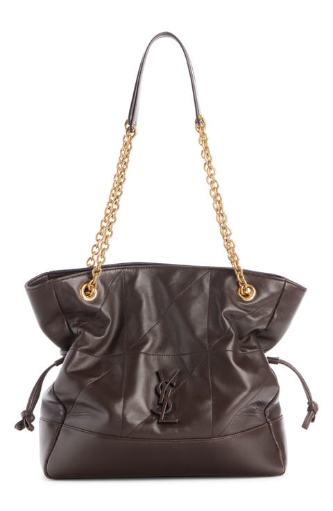 Small Jamie Leather Shopping Bag