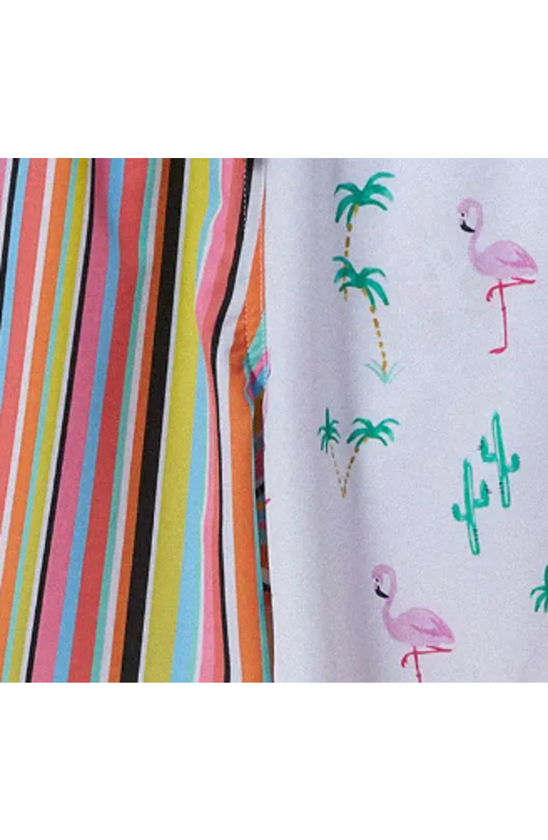 Strangers Only Natures Stripes Swim Short, Alternate, color,