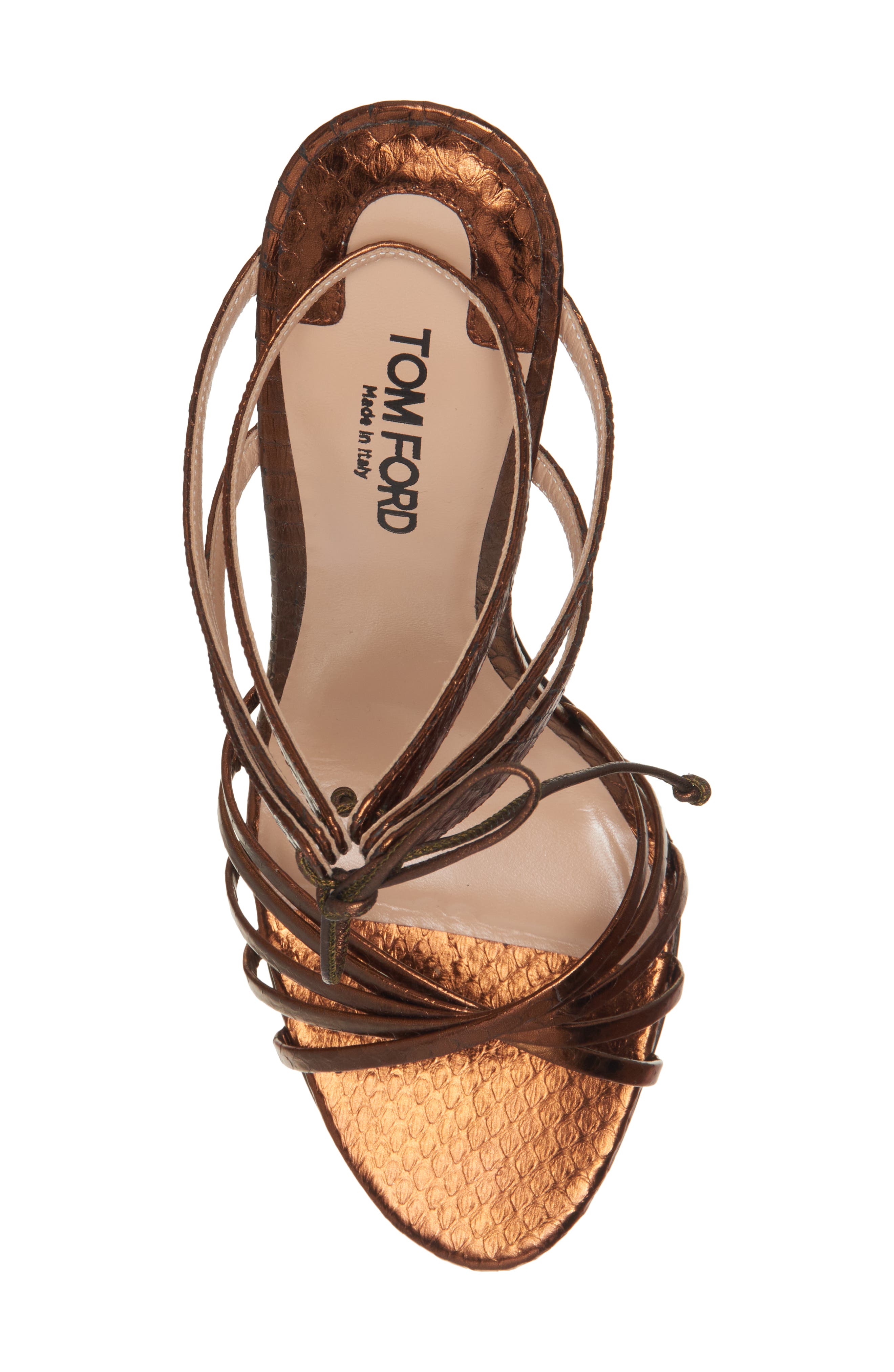 TOM FORD Angelica Ankle Tie Sandal, Alternate, color, 