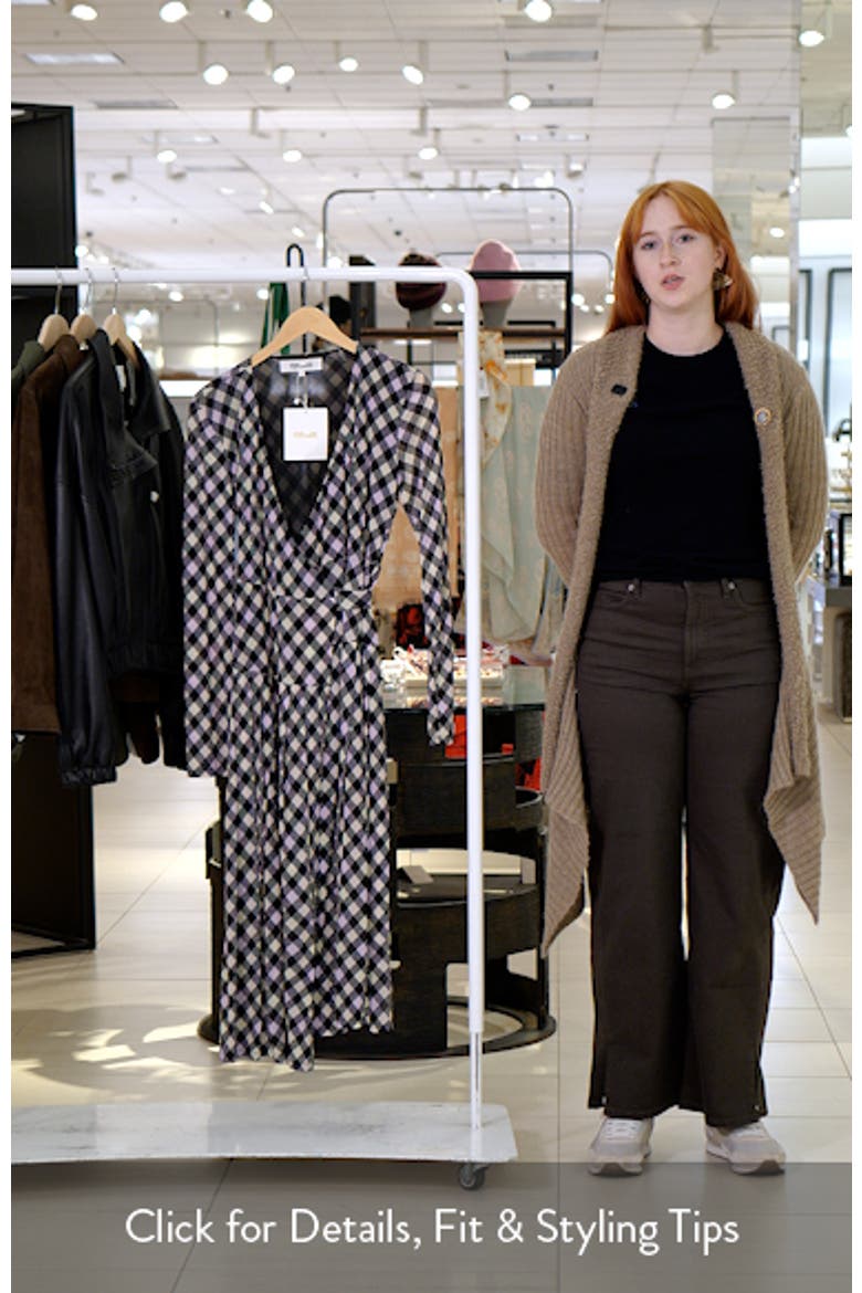 Kristen Wrap Midi Dress video