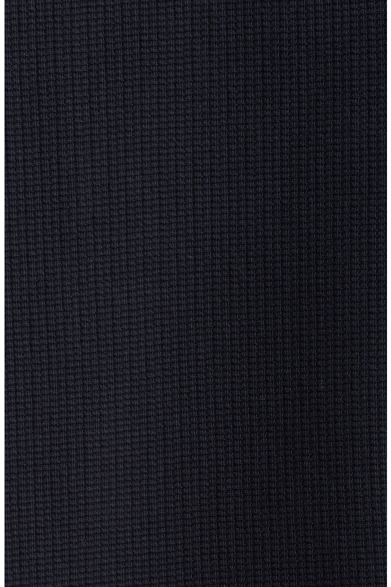 Waffle Textured Button-Up Shirt, Alternate, color, DARK NAVY