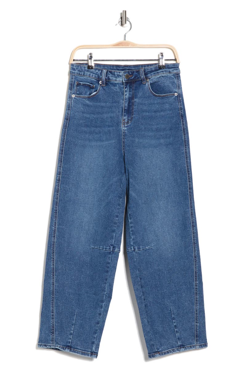 INTERNATIONAL DESIGNER Stretch Barrel Jeans, Alternate, color, Didi Dark Wash