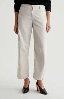 AG Fiona Ankle Barrel Leg Chinos