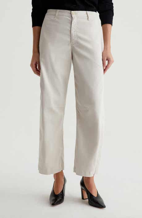 AG Fiona Ankle Barrel Leg Chinos