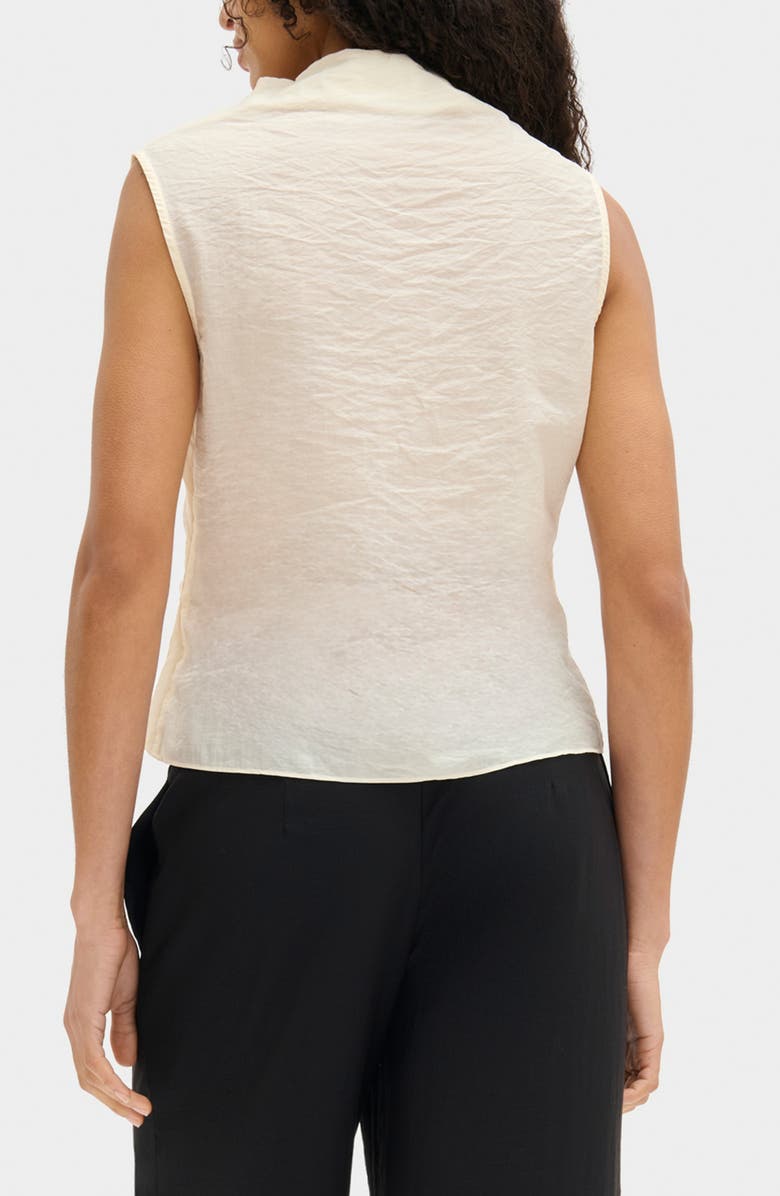 ALIGNE Dana Cowl Neck Sleeveless Top, Alternate, color, White