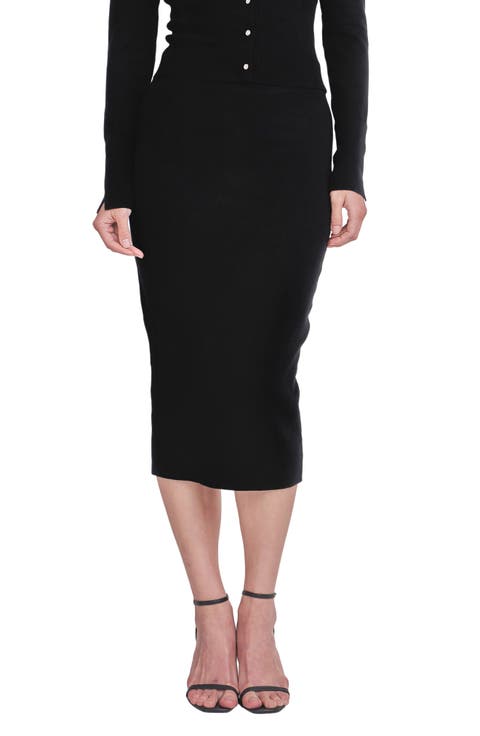 Midi Pencil Skirt