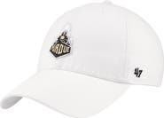 '47 Men's '47 White Purdue Boilermakers Clean Up Adjustable Hat