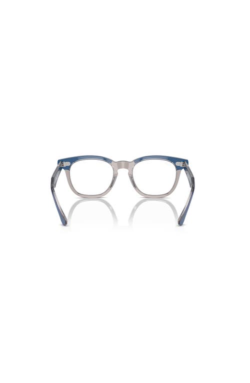 Ray Ban Ray-ban 45mm Square Optical Glasses In Gray