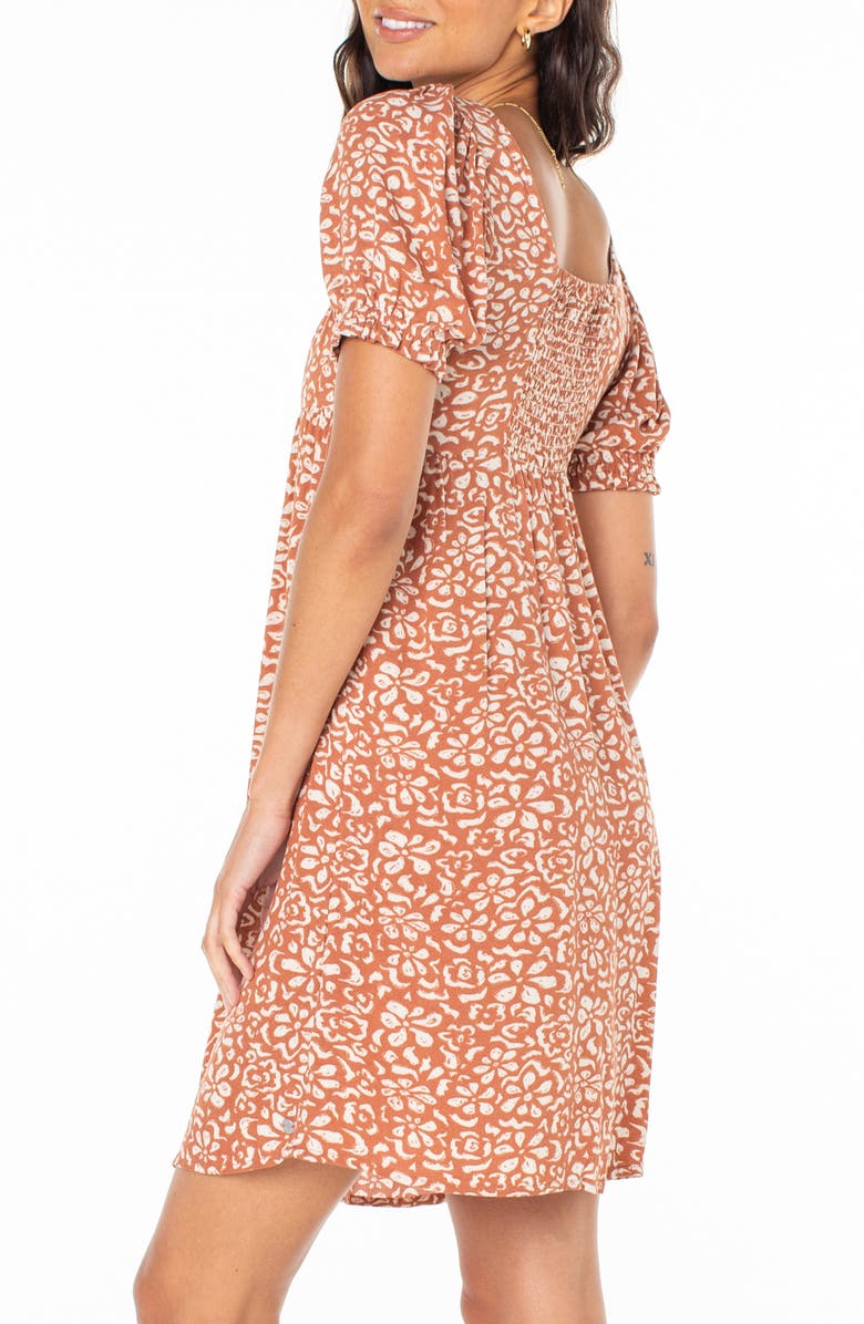 Roxy Bloom Babydoll Dress, Alternate, color, 