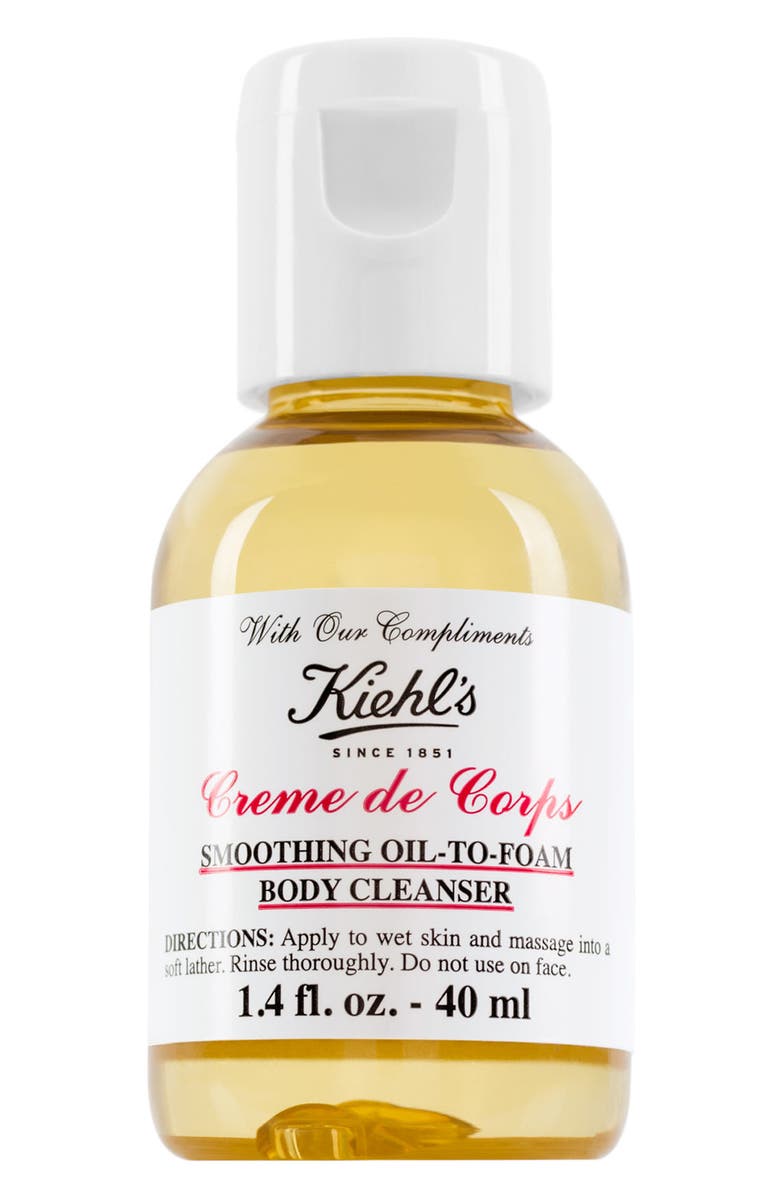 Kiehl's Since 1851 Creme de Corps Smoothing Oil-to-Foam Body Cleanser, Alternate, color,