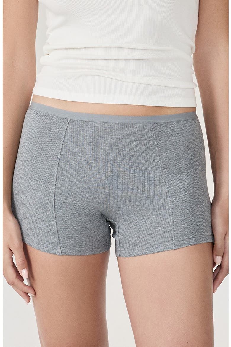 3-Pack Ribbed Cotton Boxers, Alternate, color, MULTICOLOR