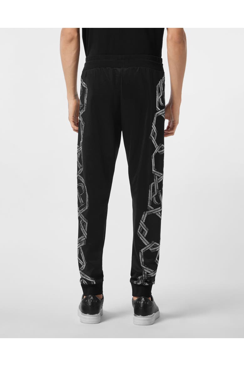 Trousers Jogging Chains Men, Alternate, color, black