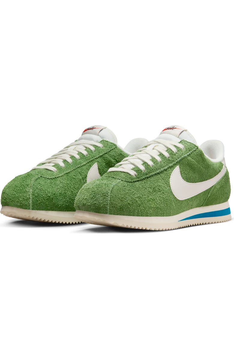 Nike Cortez Vintage Sneaker, Main, color, Chlorophyll/ Sail/ Light Blue