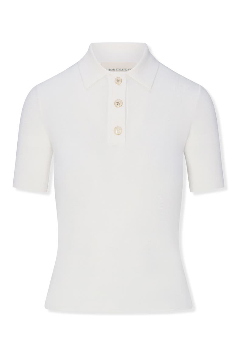 Danielle Wool Polo, Alternate, color, ANTIQUE WHITE