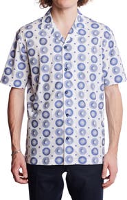 PAISLEY & GRAY Stretch Cotton Camp Shirt