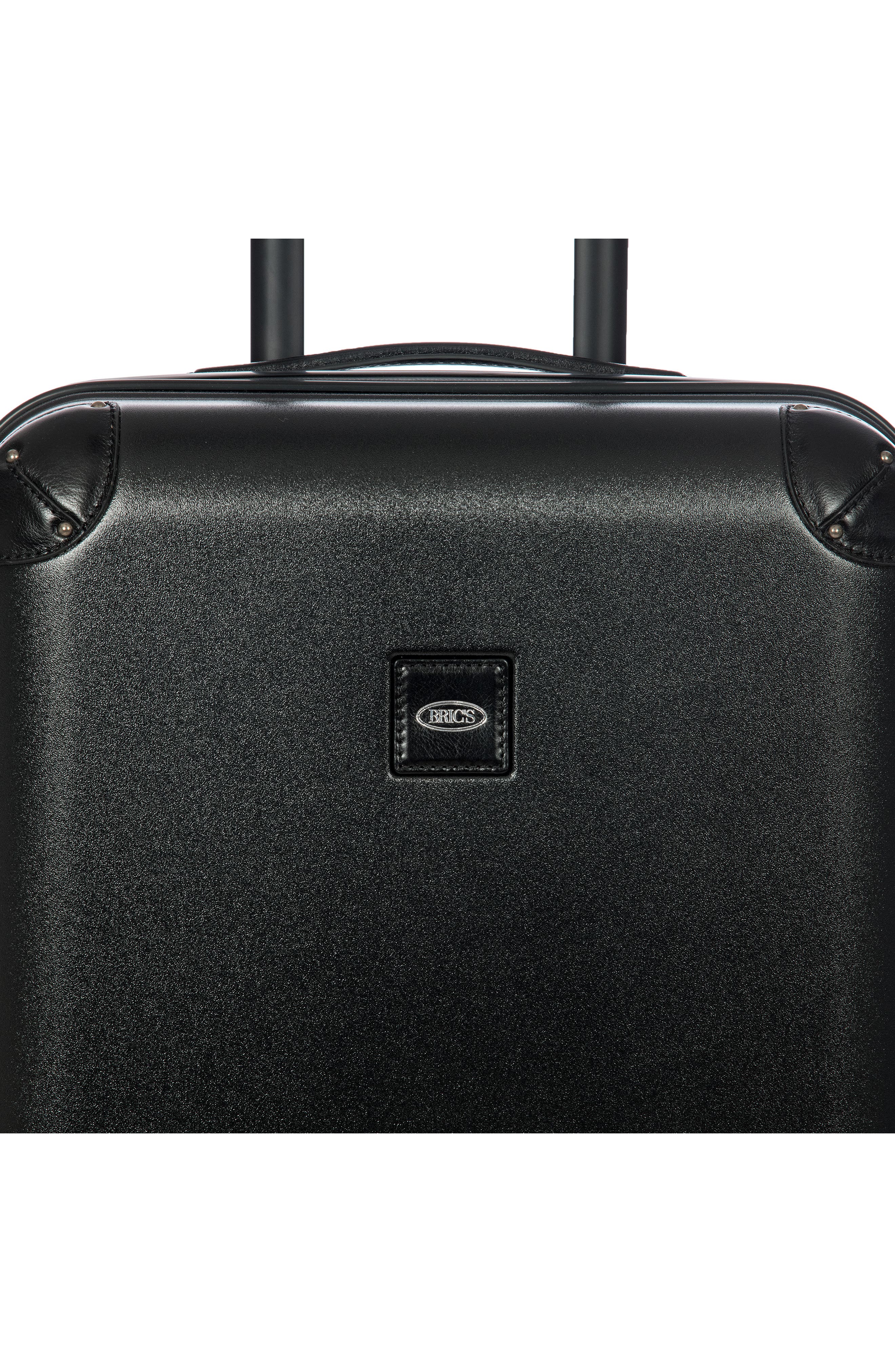 Bric's Amalfi 21" Carry-On Spinner Suitcase, Alternate, color, Black/ Black