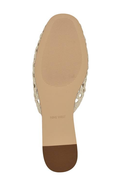 Nine West Lolah Mule In Ivory