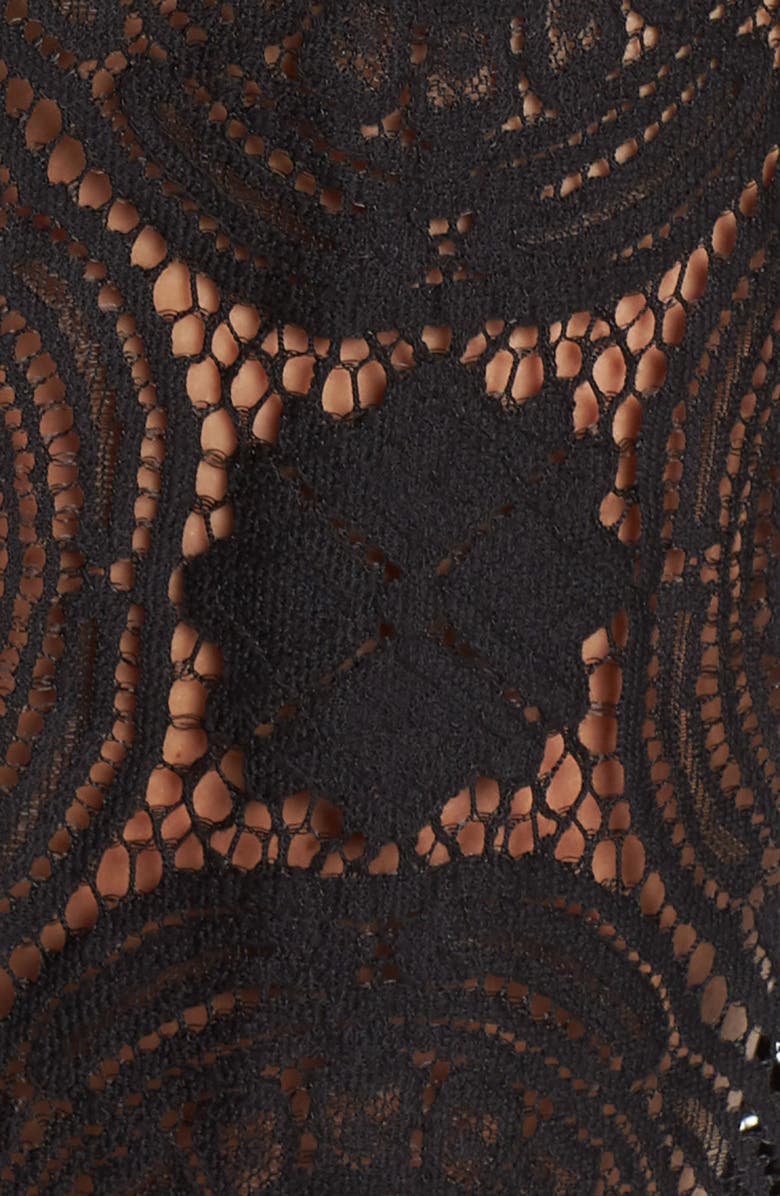 Chelsea28 Lace Cover-Up Maxi Dress, Alternate, color,