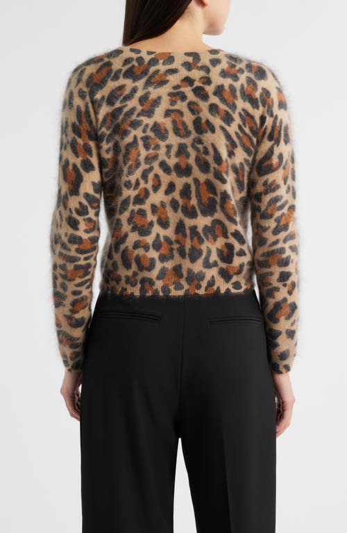 Elie Tahari The Jillian Cashmere Cardigan In Brown
