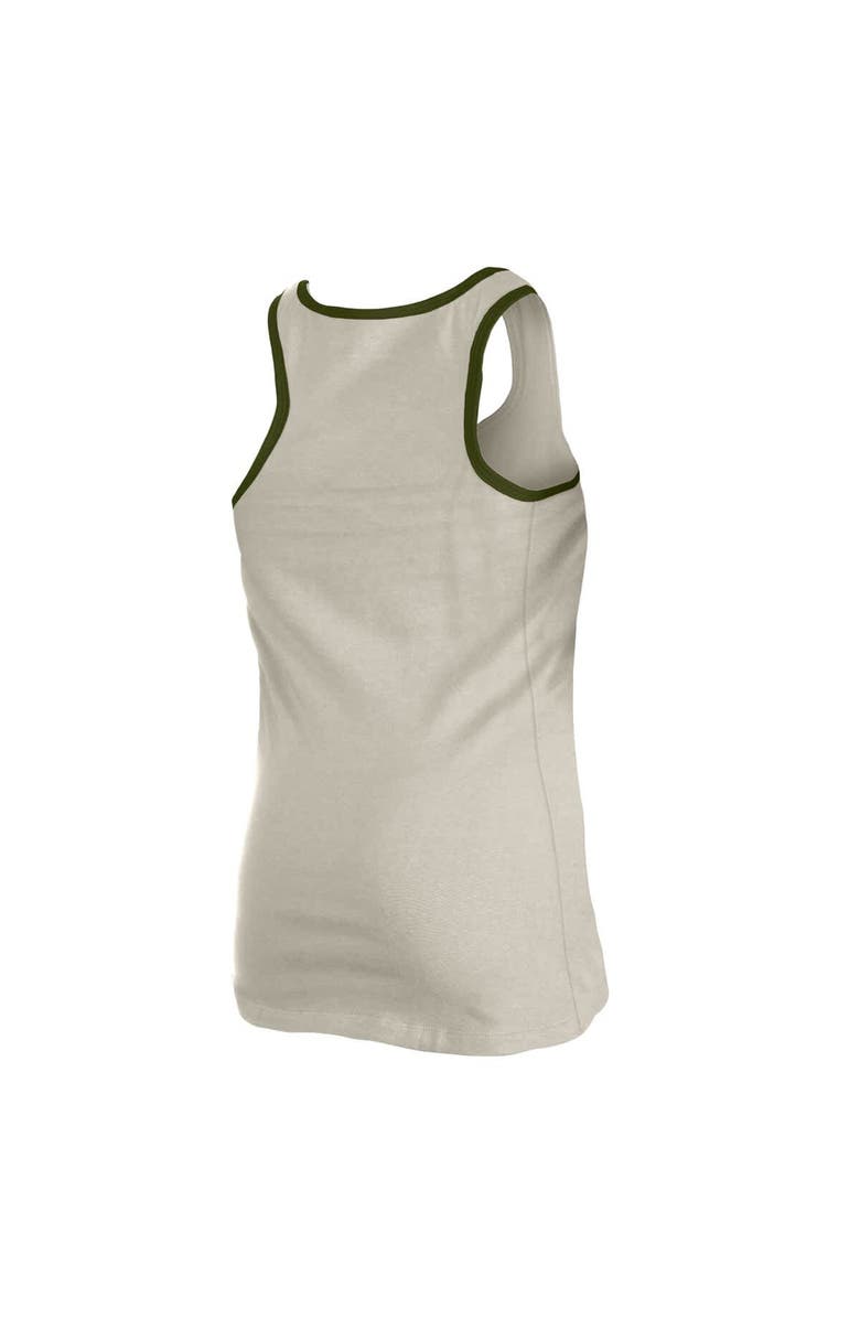 New Era Women's New Era  Cream New York Yankees Armed Forces Tank Top, Alternate, color, Khaki
