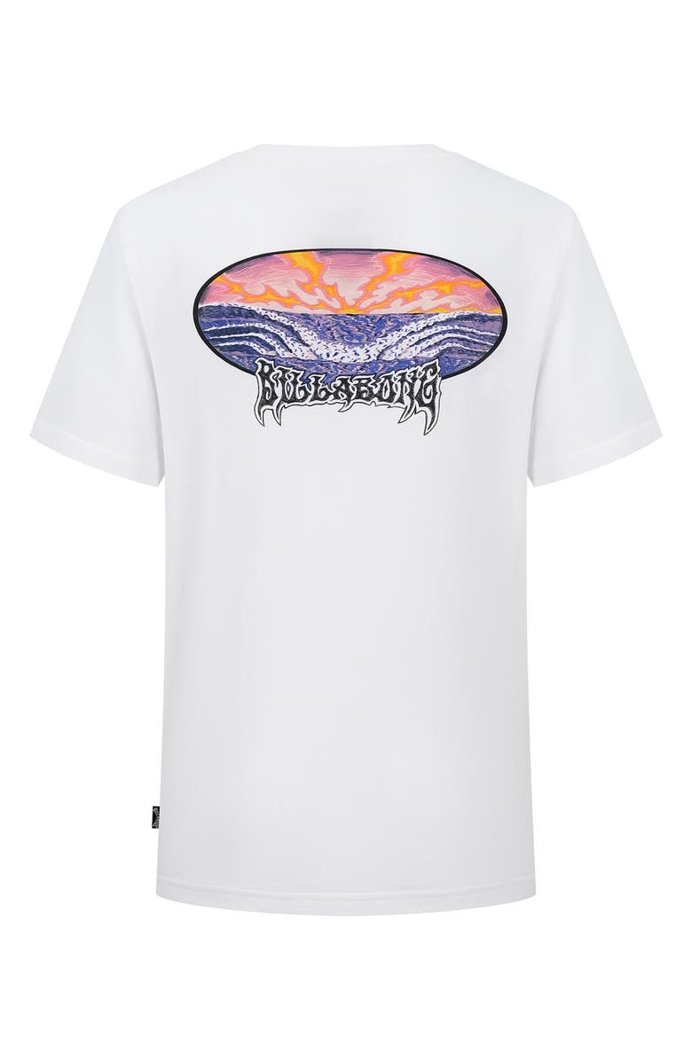 Billabong Kids' Quadriple Cotton Graphic T-Shirt, Alternate, color, White