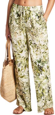 Sea Level Cover-Up Palazzo Pants