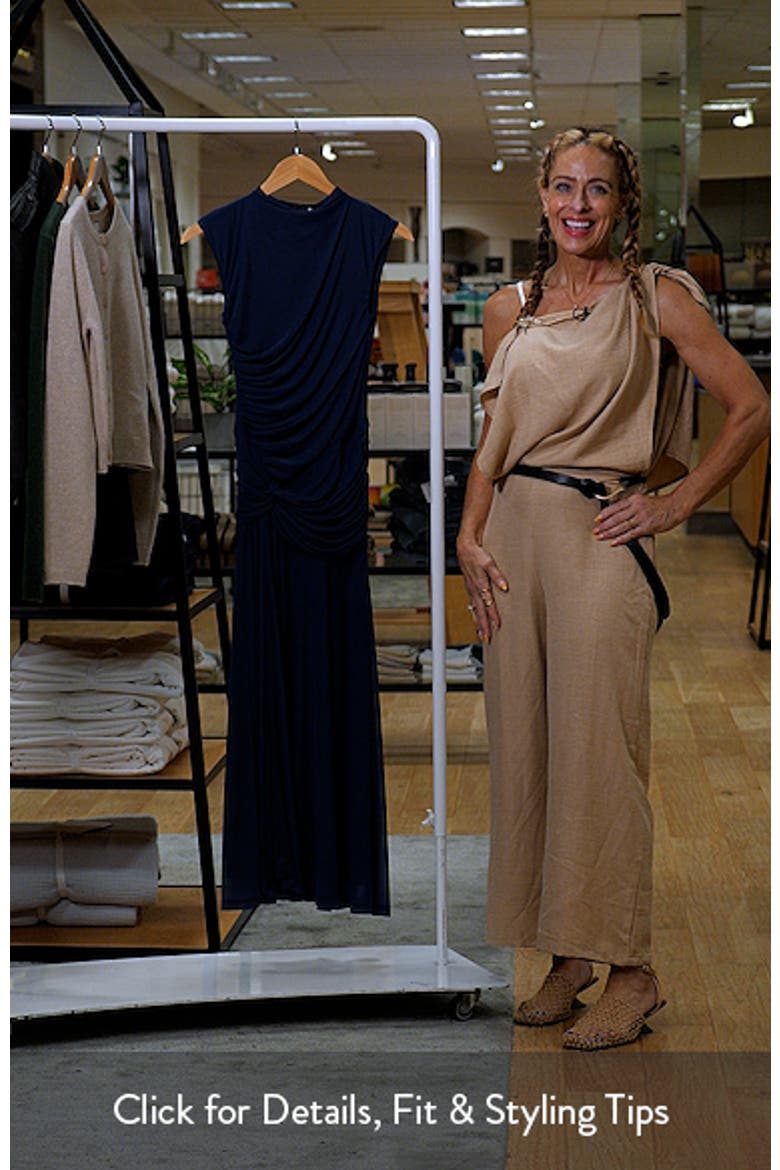 Sarielle Ruched Midi Dress video