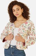 Yumi Reversible Floral Quilted Jacket