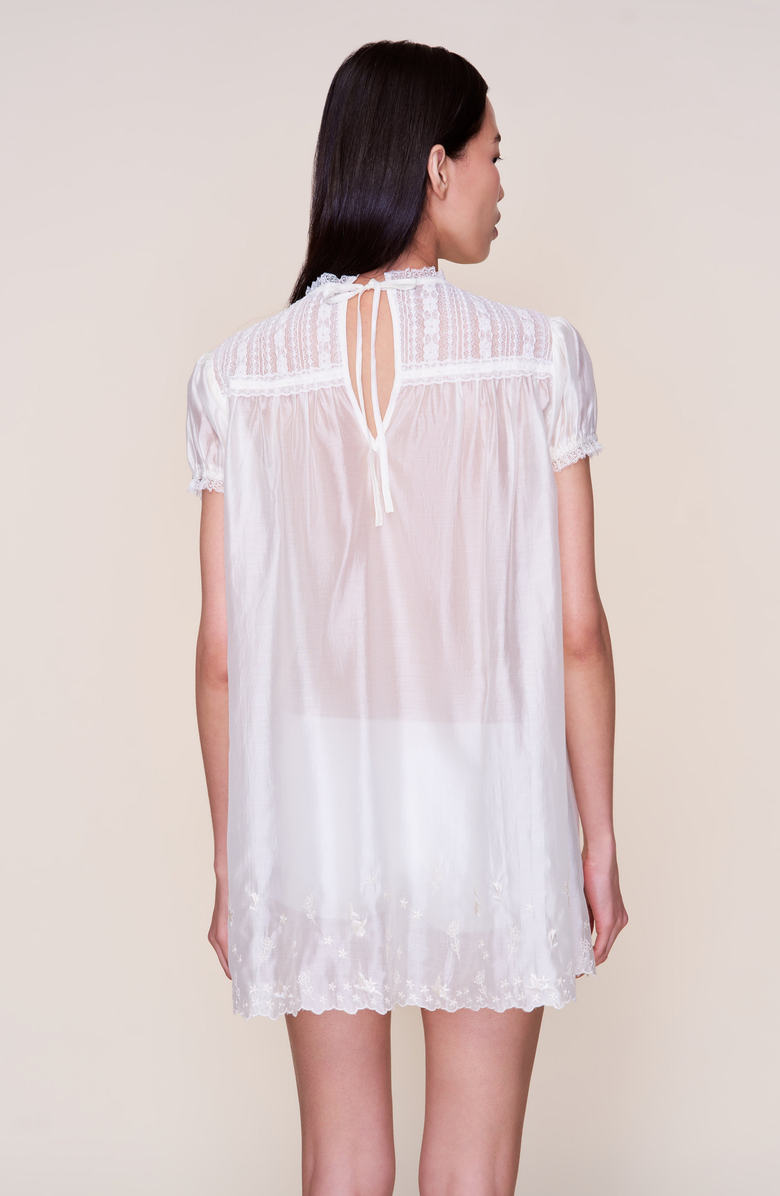 Guizio Aviva Dress, Alternate, color, Ivory