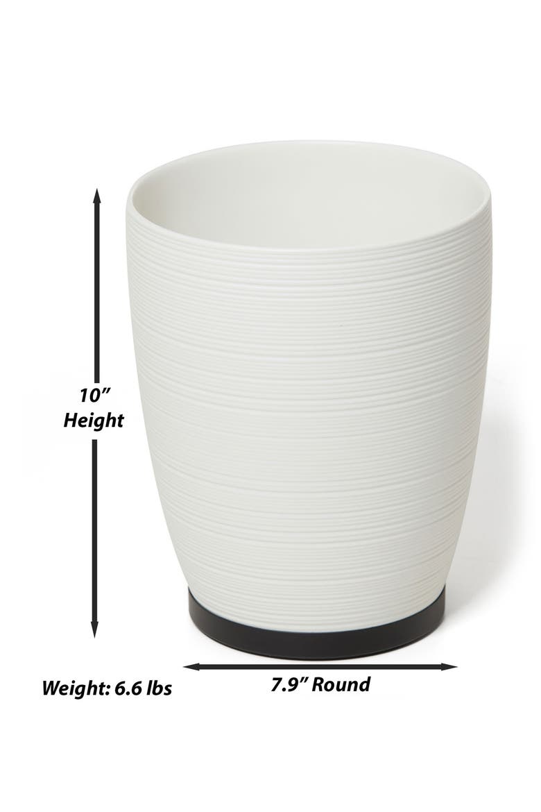 Dubai Wastebasket, Alternate, color, WHITE