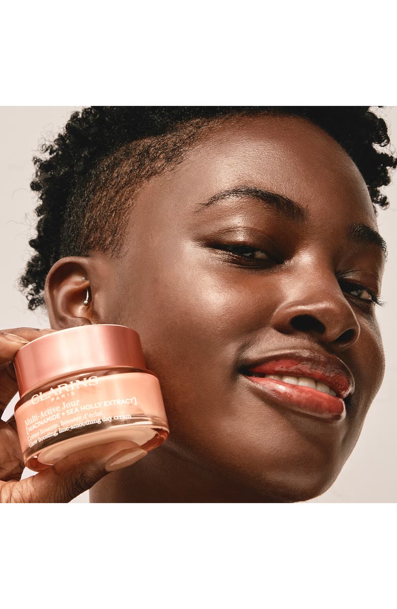 Clarins Multi-Active Day Moisturizer for Lines, Pores, Glow with Niacinamide, Alternate, color,